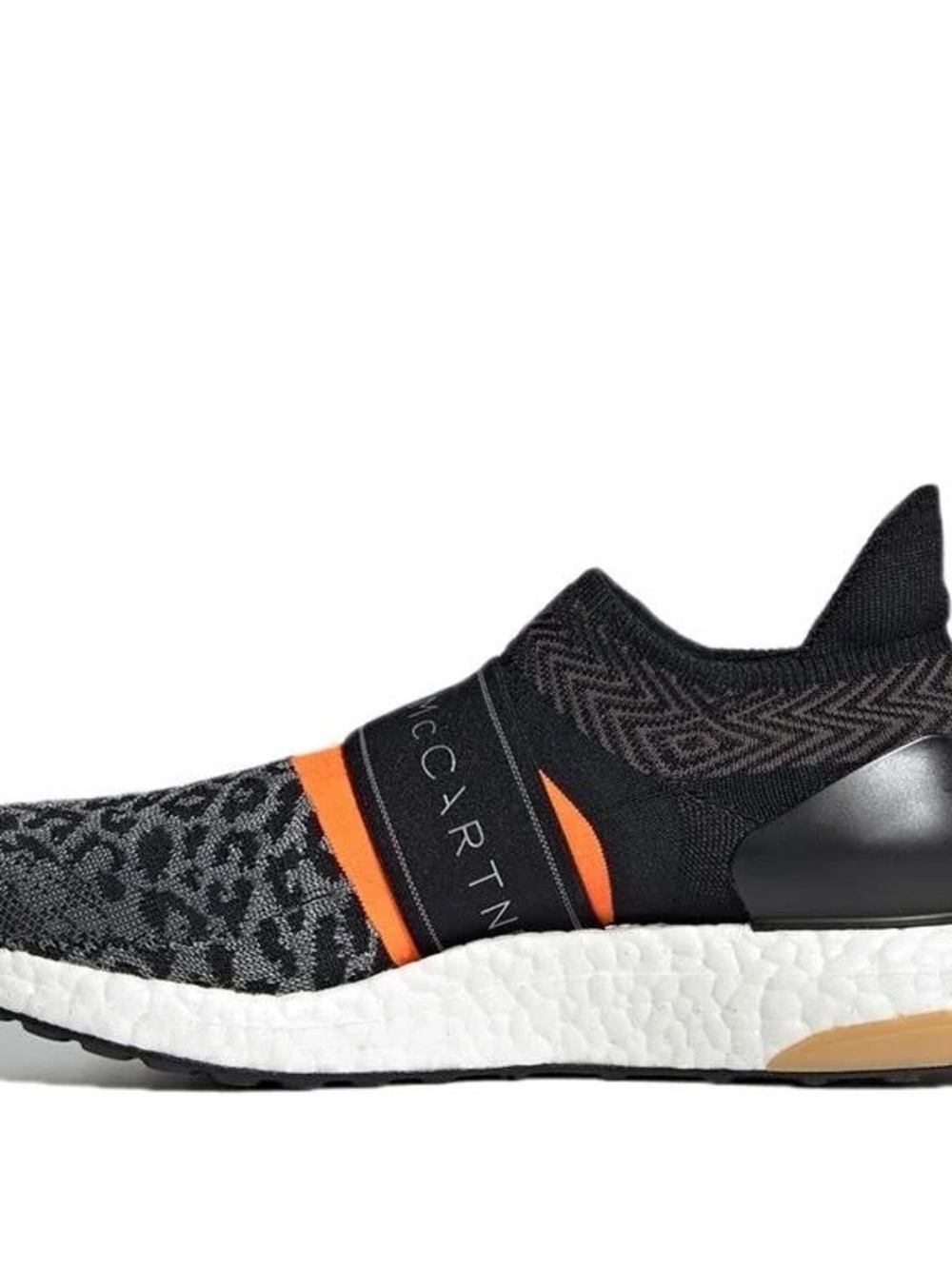 Adidas by Stella McCartney Black and White UltraBOOST 3D Knit Sneakers